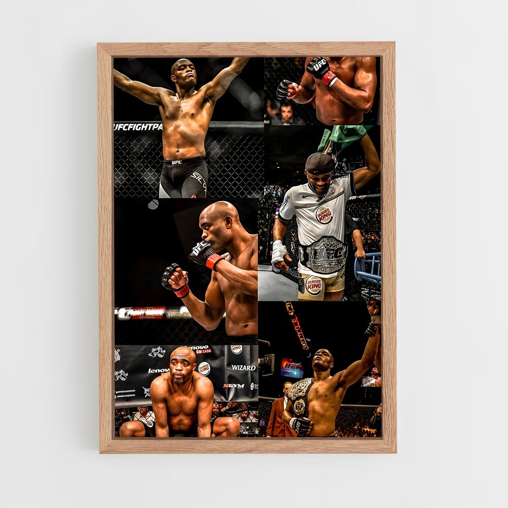 Poster Cage Fighter – affiche Taekwondo (vue 4)